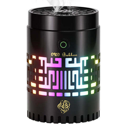 Electric Bakhoor Burner Middle East Smart Incense Burner Arabic Incense Holder Rechargeable Censer Aroma Diffuser For Home Decor