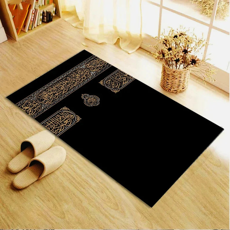 Personalized Prayer Rug for Muslim Modern Home Living Room Decor Rug Women Gift for Muslim Janamaz Islamic Carpet Popular Rug