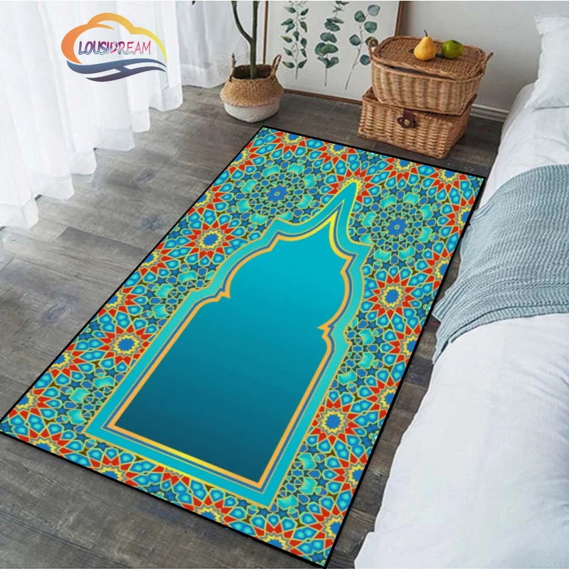 Religious carpet Turkish Prayer Rug     for Woman Personalize  Mat Janamaz Muslim Carpet Islam