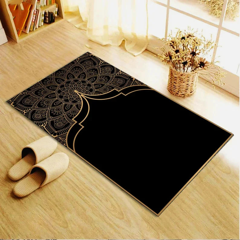 Personalized Prayer Rug for Muslim Modern Home Living Room Decor Rug Women Gift for Muslim Janamaz Islamic Carpet Popular Rug