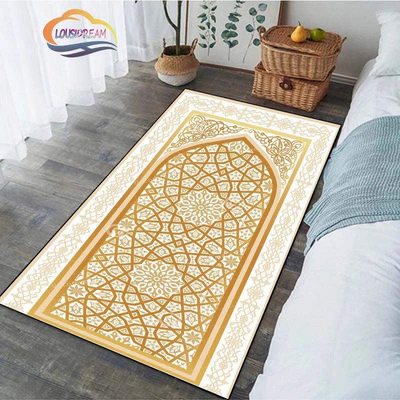 Religious carpet Turkish Prayer Rug     for Woman Personalize  Mat Janamaz Muslim Carpet Islam