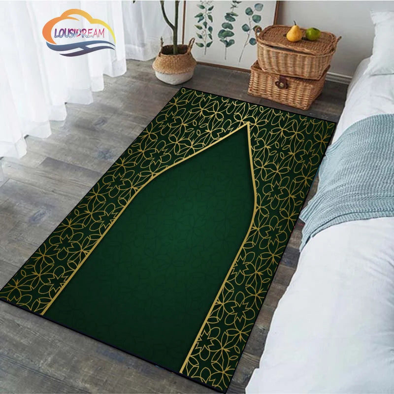 Religious carpet Turkish Prayer Rug     for Woman Personalize  Mat Janamaz Muslim Carpet Islam