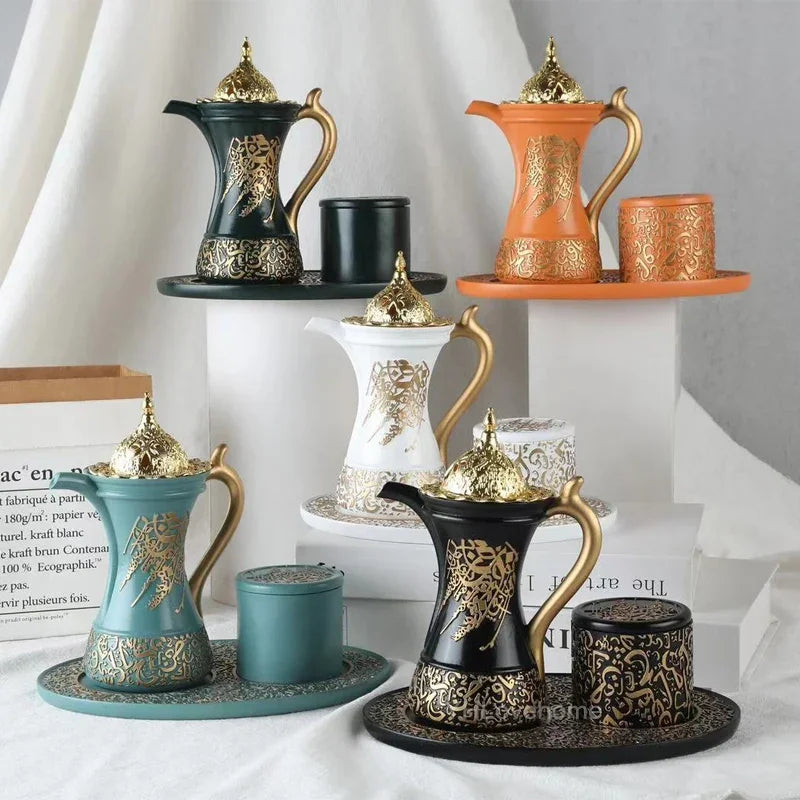 3In1 Arabic Incense Middle East Muslim Burners Resin Cone Censers Holder Home Decoration Crafts Christmas Gifts