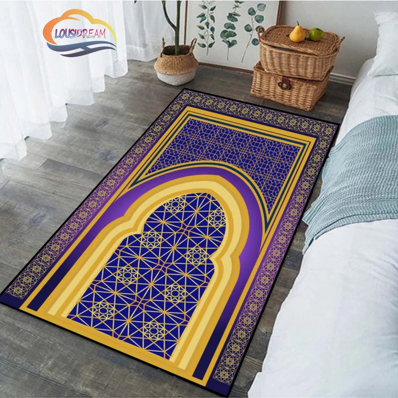 Religious carpet Turkish Prayer Rug     for Woman Personalize  Mat Janamaz Muslim Carpet Islam