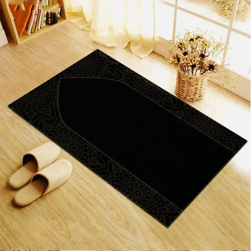 Personalized Prayer Rug for Muslim Modern Home Living Room Decor Rug Women Gift for Muslim Janamaz Islamic Carpet Popular Rug