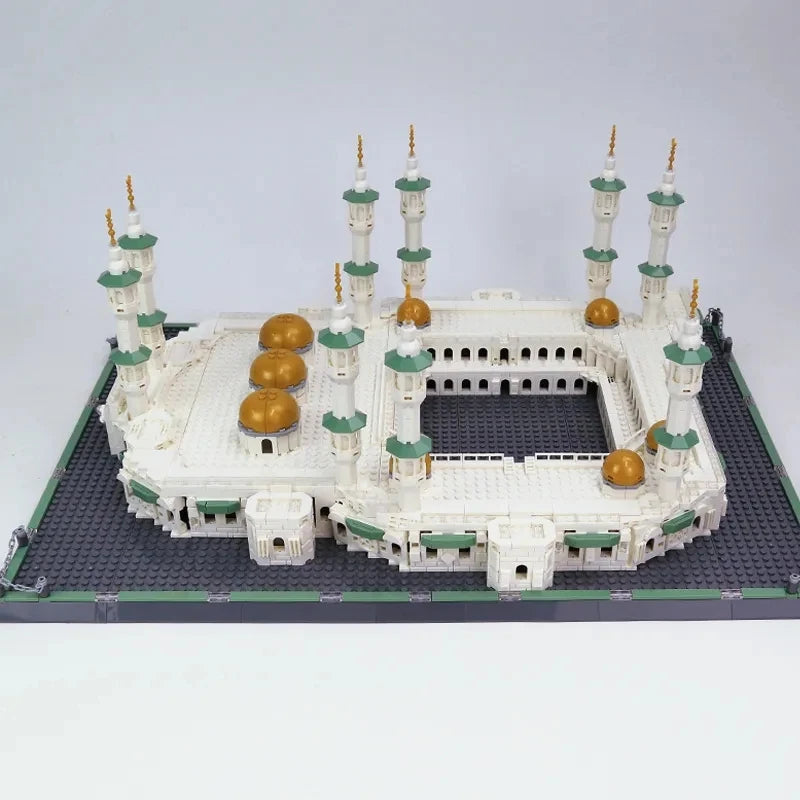 Street View Series The Great Mosque of Mecca Building Blocks Creative Expert Classic MOC Architecture Model Bricks Toys For Boy