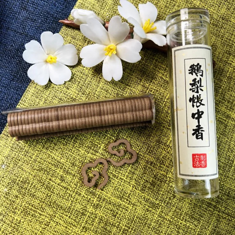 Vertical Incense Burner Alloy Hollow Incense Holder Xiangyun Stickless Powder Lasting Fragrance Incense Accessories Home Ornamen