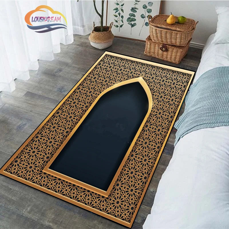 Religious carpet Turkish Prayer Rug     for Woman Personalize  Mat Janamaz Muslim Carpet Islam