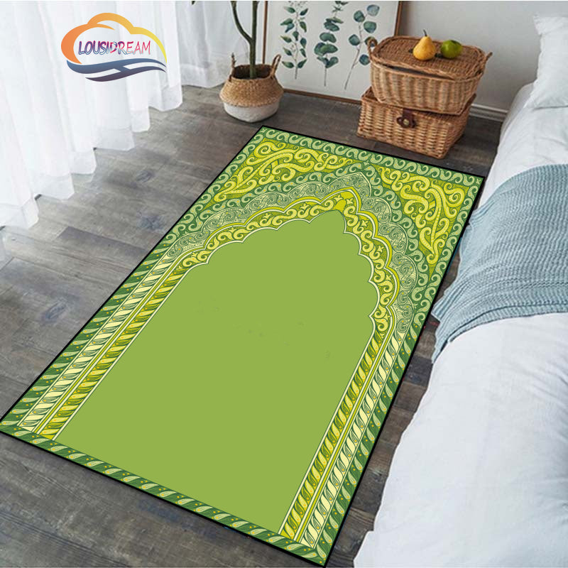 Religious carpet Turkish Prayer Rug     for Woman Personalize  Mat Janamaz Muslim Carpet Islam