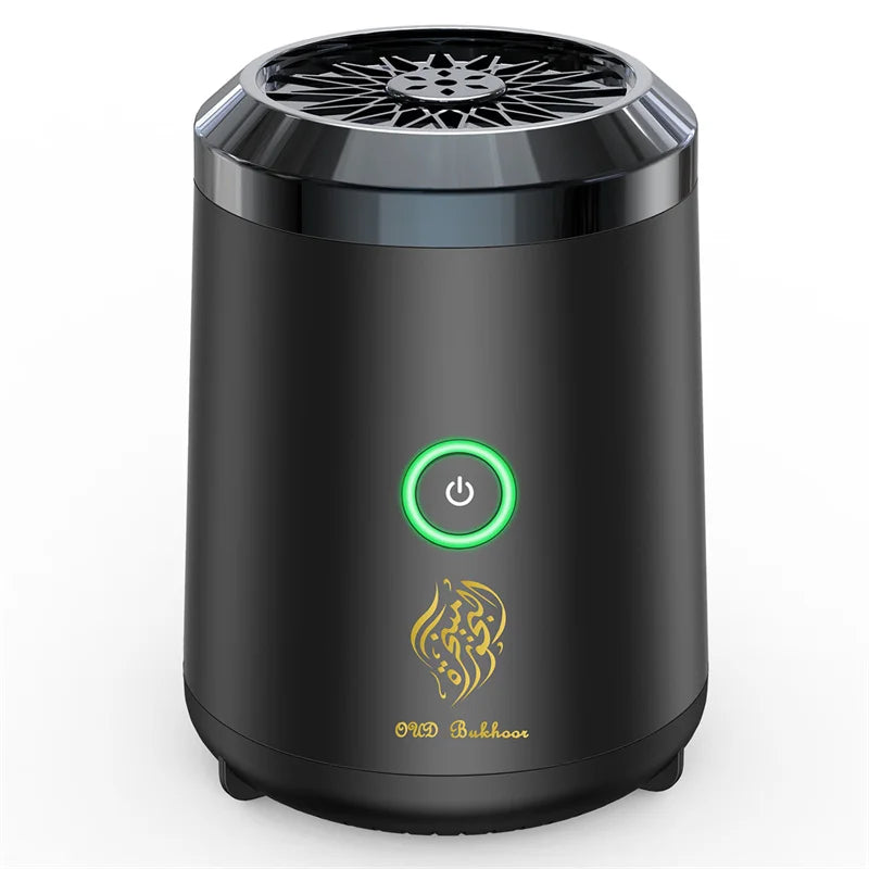 New USB Incense Burner Electric Bakhoor Ramadan Dukhoon Arabic Aroma Diffuser For Home Office Car Rechargeable Portable