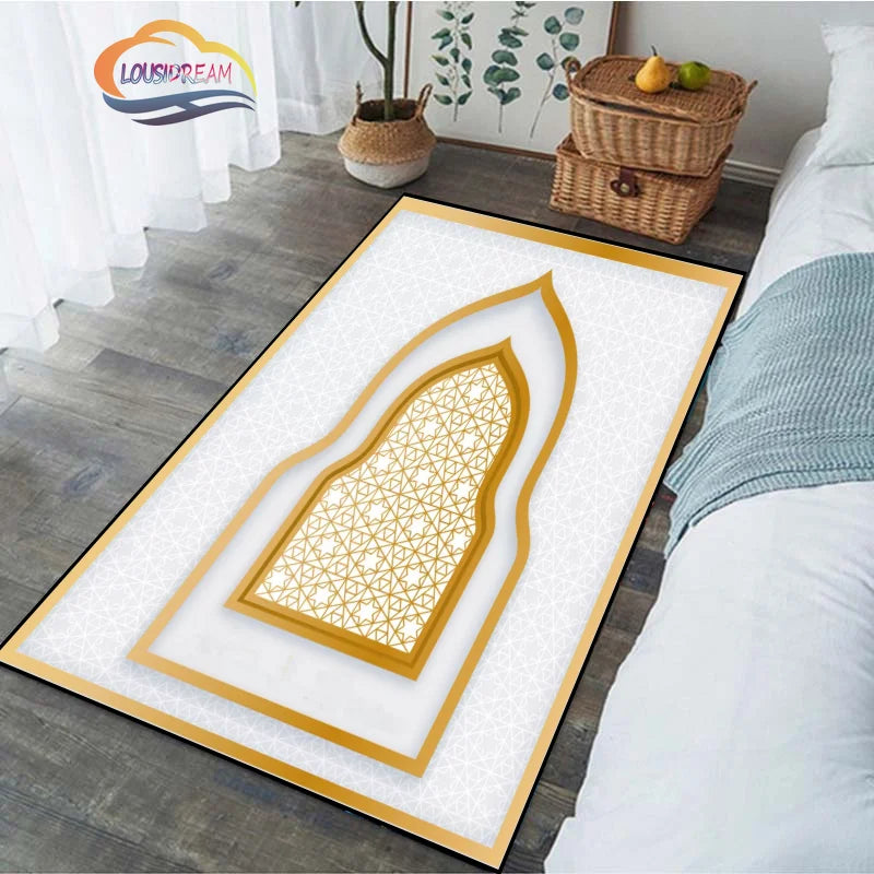 Religious carpet Turkish Prayer Rug     for Woman Personalize  Mat Janamaz Muslim Carpet Islam